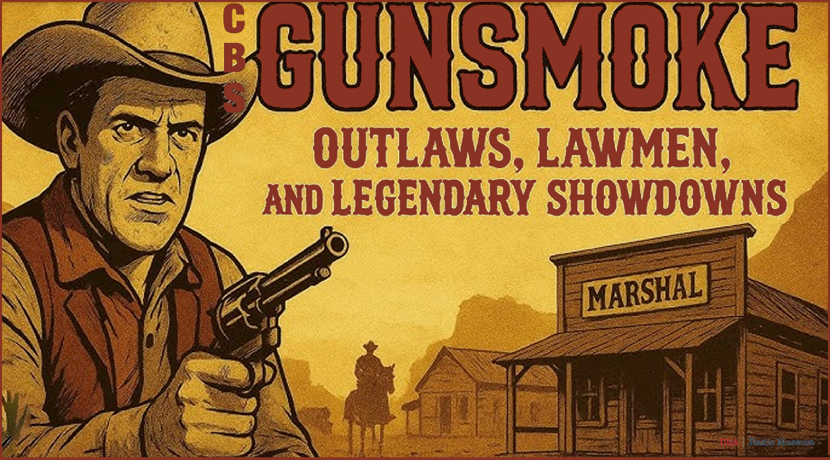 Riding the Airwaves: The Rise and End of Gunsmoke on CBS Radio