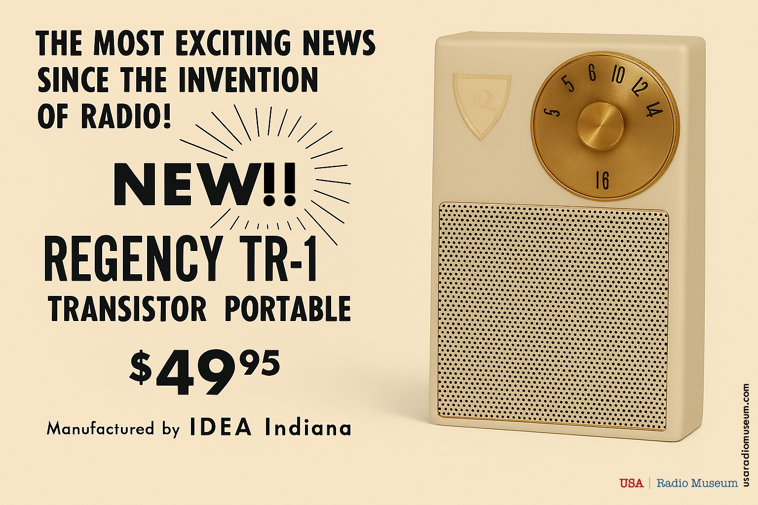 Crackling into History: The First Transistor Radio and the Dawn of Portable Radio