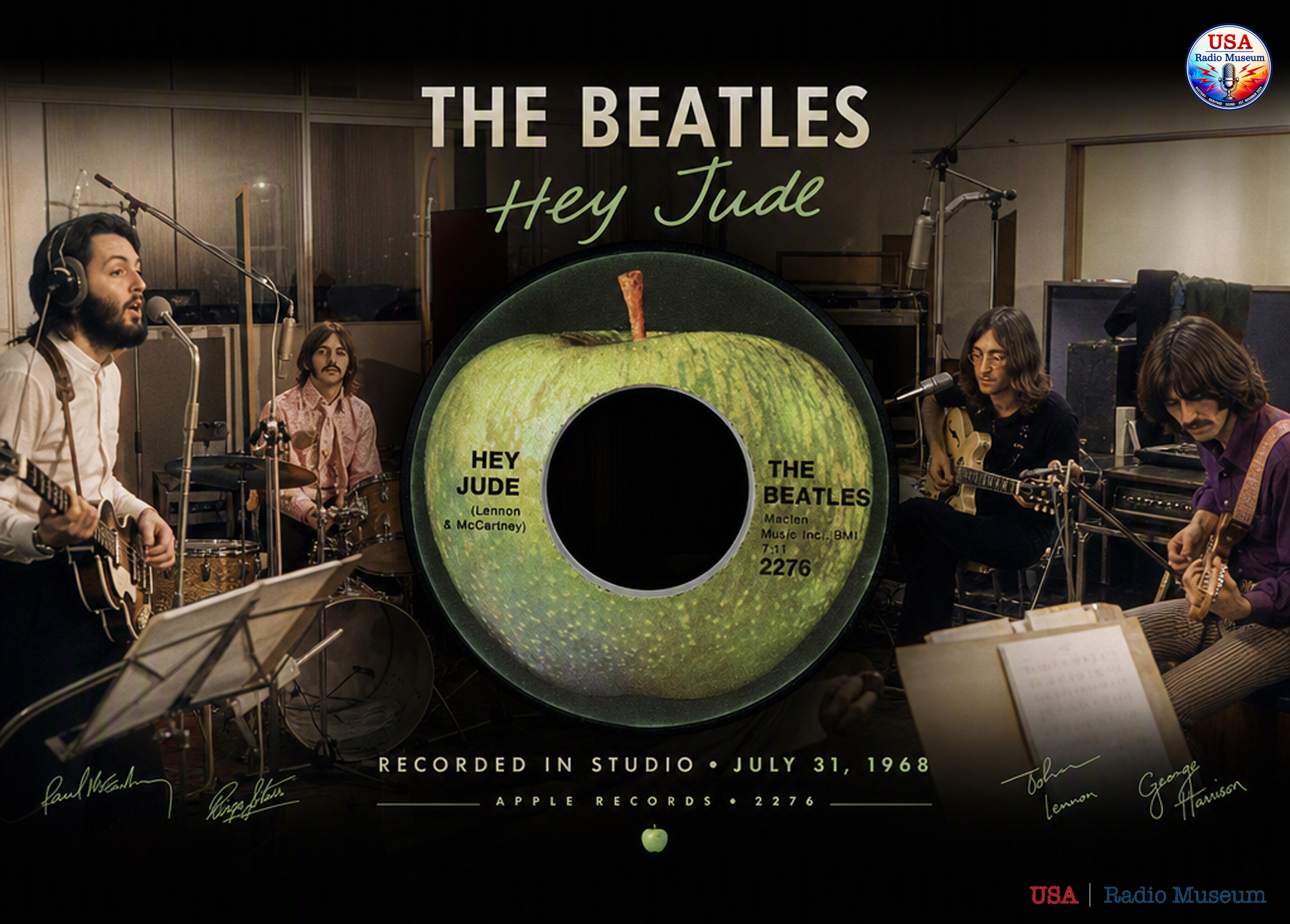 July 31, 1968: The Beatles, Trident Studios, and the Birth of “Hey Jude” July 31, 1968: The Beatles, Trident Studios, and the Birth of “Hey Jude”