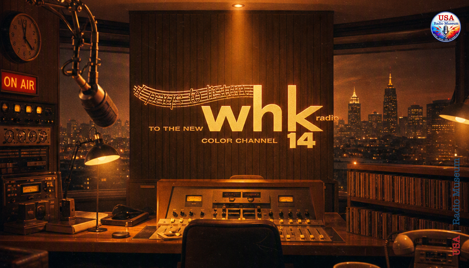 WHK Cleveland: The ‘Color Radio’ Powerhouse That Lit the Midwest